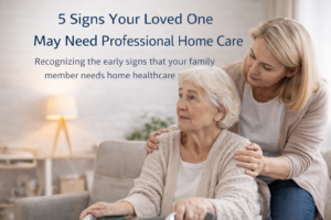 5 Signs Your Loved One May Need Professional Home Care